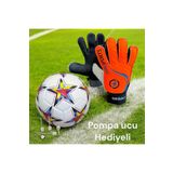 Gök Sports Degaj Yetişkin Çocuk Kaleci Eldiveni Bilek Bandajlı Futbol Topu 5 Adet Pompa Ucu