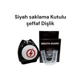 Gök Sports Dişlik Boks, Kick Boks ve Muay Thai Profesyonel Antibakteriyel Siyah Kutulu Boks Dişliği