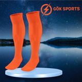Gök Sports Fosforlu Neon Yetişkin Çocuk Futbol Maç Çorabı Kaleci Kapıcı Goalkeeper Halı Saha Çorabı