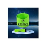 Gök Sports Fosforlu Yeşil Respect Kaptanlık Pazubandı Kaptan Kolluğu Bandı Profesyonel Respect Kolluğu