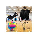 Gök Sports Voleybol Topu Voleybol Dizliği Voleybol Elliği Pompa Hediyeli Voleybol Seti