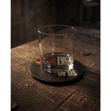 Goka 3D Craft The Last Of Us Firefly Bardak Altlığı - Tlou Temalı Gamer Masa Aksesuarı - 9 cm - Siyah - Beyaz - Kırmızı