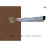Gökbin Duvara Monte Çamaşır Kurutma Askılığı Alüminyum Küpeşte Çamaşırlık