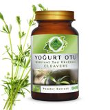 Gökçek Şifa Yoğurt Otu (Cleavers) Toz Ekstresi 70 gr Cam Kavanoz