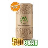 GÖKDAĞ GROUP 500 Gram Premium Jüt Hasır İp Kırnap İp Süsleme İpi Kuka