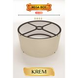 GÖKDAĞ GROUP Krem Lambader Başlığı 35 CM Mega Boy Pratik Kurulum