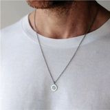 Gökdeniz 925 925 Ayar Erkek Güneş Model Gümüş Hediyelik Kolye