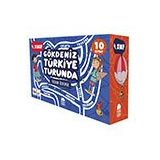 Gökdeniz Türkiye Turunda 4. Sınıf Seti - 10 Kitap - Vildan Özdemir