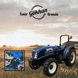 Gökhan Branda New Holland T3 Serisi Kaporta Kılıfı - T3.75B