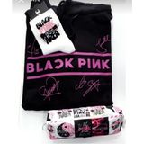 Gökhan Club Blackpink Owersize Sweatshirt Kalemlik Çorap 3 Lü - 13 - 14 Yaş - Siyah