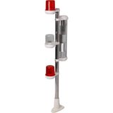 Gökhan Denizcilik 3'lü Reflektörlü Arıza Feneri 12V 60CM (Hareketli Ayak) - 12V - Hareketli Ayak