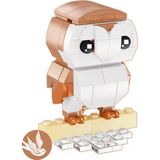 Gokidy Blok Hayvan Figürleri - Baykuş 113 Parça