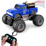 Gokidy Rc Pickup Truck Duman Atan Işıklı Uzaktan Kumandalı Araba 1:16 - Mavi