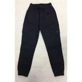 Gökkuşağı Modern Fit Kargo Cep Erkek Çocuk Pantolon Siyah Renk 2 Yaş Hafif Likralı