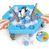 Gökkuşağı Penguen Düşürme Buz Kırma Buz Tuzağı Çocuk Gelişim Ve Strateji Oyunu