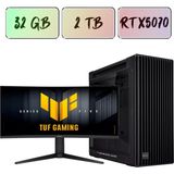 Gökkuşağı Prime Ultra 7 265K 32GB Ddr5 2tb M.2 SSD Tuf Gaming Rtx 5070TI Oc W11P + 32'' Gaming Monitör
