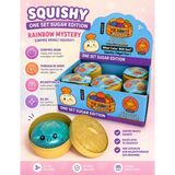 Gökkuşağı Sepeti Çin Mantısı Dumpling Squishy Eğlenceli Hediye +1 Yaş İçin Yumuşak Dokulu Koleksiyonluk 1 adet