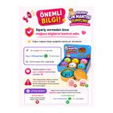 Gökkuşağı Sepeti Özel Seri Sadece Simli Çin Mantısı Dumpling Squishy Oyuncak