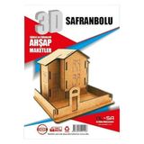 Gökmen Oyuncak 3D Ahşap Maket Safranbolu Ev, GKM-011464