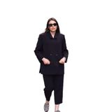 GÖKNUR ARSLAN SİYAH TREND TAKIM Siyah S Kadın