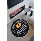 Gökotta Kaymaz Taban Makinede Yıkanabilir Müzik CD Oyuncu Playstation Xbox Gamer Genç Odası Halısı