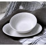 Göksan Mutfak Porselen Yemek Tabağı Kütahya Çukur 19 cm - 12 Adet
