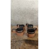 Gökseramik El Yapımı Artisan Seramik Kahve Fincanı, Kupa