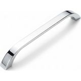 Göksu Krom Metal Mutfak Dolap Kulpları, Çekmece Kapak Kulbu, Mobilya Kulp (96 Mm, Adet, 1) - Option-1