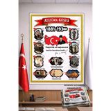 Göktuğ Hediyelik Atatürk Köşesi Vinil Baskı Okullar Için 100x80