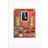 Göktuğ Hediyelik Atatürk Köşesi Vinil Baskı Okullar Için 70x50 Cm Vinil Baskı
