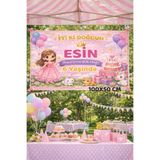Göktuğ Hediyelik Happy Birthday Kişiye Özel Büyük Ebat Birinci Kalite Branda Doğum Günü Afişi 100x50 cm
