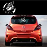 Göktürkçe Türk - Kurt - Hilal Araba Sticker Yapıştırma