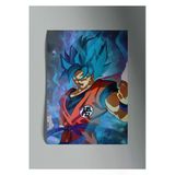 Goku - Metal Poster Tablo