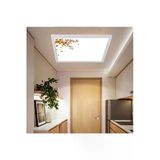 Gökyüzü Panel 54Watt-Güçlü Işık-Özel Tasarım-60X60 Ledli Koridor Tavan Avize-Tavana Yapışık Yatak Odası Led Avize