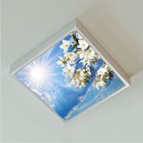Gökyüzü Panel 60 x 60 LED-54WATT-HEPSIBURADA Avize-Yatak Odası-Tavan Avize-Beyaz-Tavana Yapışık Model-Salon Avize - 1