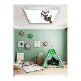 Gökyüzü Panel 60Cmx60cm-Çocuk-Odası-Avize-Led-54W-Lamba-6500K-Doğal-Beyaz-Avize-Çocuk-Avize-Tavana-Model