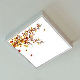 Gökyüzü Panel 60WATT-GÜÇLÜ Işık-Özel TASARIM-60 x 60 Ledli Koridor Tavan Avize-Tavana Yapışık Yatak Odası LED Avize - Beyaz - 1