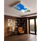 Gökyüzü Panel 60X120 106W, Sıva Üstü, Güçlü LED Aydınlatma, Koyu Gökyüzü, Tavan Lambası - Beyaz-6500K