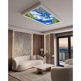 Gökyüzü Panel 60X120 106W, Sıva Üstü, Güçlü LED Aydınlatma, Tavan Armatürü, LED Panel, Ofis, Iş Yeri Aydınlatması - Beyaz