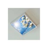 Gökyüzü Panel 60X60 Led-54Watt-Trendyol Avize-Yatak Odası-Tavan Avize-Beyaz-Tavana Yapışık Model-Salon Avize