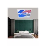 Gökyüzü Panel 60X60 Ledli, Baskılı-Trendyol Avize Modeli-Led Avize-54Watt-Tavana Yapışık Lamba-Yatak Odası Avize