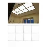 Gökyüzü Panel 8 Adet,Yeni Tavan Aydınlatma, 8 Li Led Panel,T24 Asma Tavanlar Için Gurup Led Aydınlatma Panel,60X60