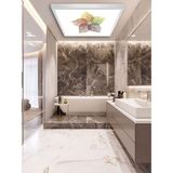 Gökyüzü Panel Banyo AVIZE-60 x 60-54W-LED-ARMATÜR-WC-AYDINLATMA-DESENLI-PANEL-BANYOLED-IP54-55 Su Almaz Led-Tekli - Beyaz - 1