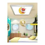 Gökyüzü Panel Çocuk-Odası-Avize-60X60-54W-Led-Armatür-Genç-Odası-Avize-Desenli-En-Şık--Genç-Odası-Avize