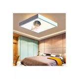 Gökyüzü Panel Dolunay Tasarım-Modern Avize-60X60 Ledli-Tavan Avize--54Watt-Tavana Yapışık Lamba-Yatak Odası Avize-