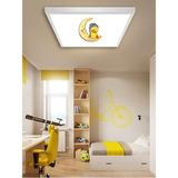 Gökyüzü Panel Genç Odası AVIZE-60 cm x 60 cm -54WATT-LED-6500 Kelvin (Beyaz)-Genç Odası Avize Modelleri-Çocuk Avizeleri - 1