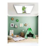 Gökyüzü Panel Genç Odası Avize-60Cmx60cm-54Watt Led-6500 Kelvin (Beyaz)-Avize Modelleri-Alan Homojen Aydınlatma-
