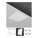 Gökyüzü Panel Gömme Led Armatur, Alçıpen Tavan 60X60 Led Panel, Sıva Üstü 54Watt Led Panel, Beyaz Işık 6500K-Beyaz