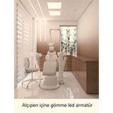 Gökyüzü Panel Gün Işığı Gömme LED Armatur, Led, Alçıpen Tavan 60X60 LED Panel, Sıva Altı 60WATT LED Panel, 4000K - 4000K - Ilık Beyaz