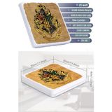 Gökyüzü Panel Harry Potter-Led AVIZE-25WATT-30 cm x 30 cm Çocuk Odası Avize Luks LED Avize - Beyaz - 1
